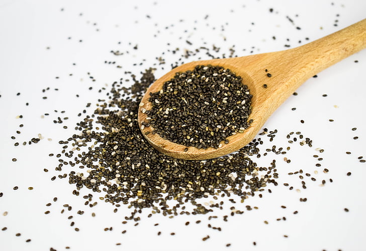 A Spoonful of chia seeds