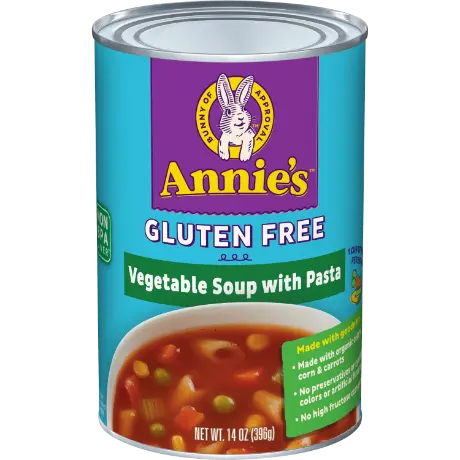Annie's Homegrown Gluten-Free Vegetable Pasta Soup Variety Pack (Pack of 8 - 14 oz.) - Cozy Farm