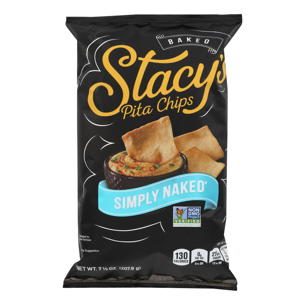 Stacy's Simply Naked Pita Chips 6.75 Oz. (8-Pack) - Cozy Farm
