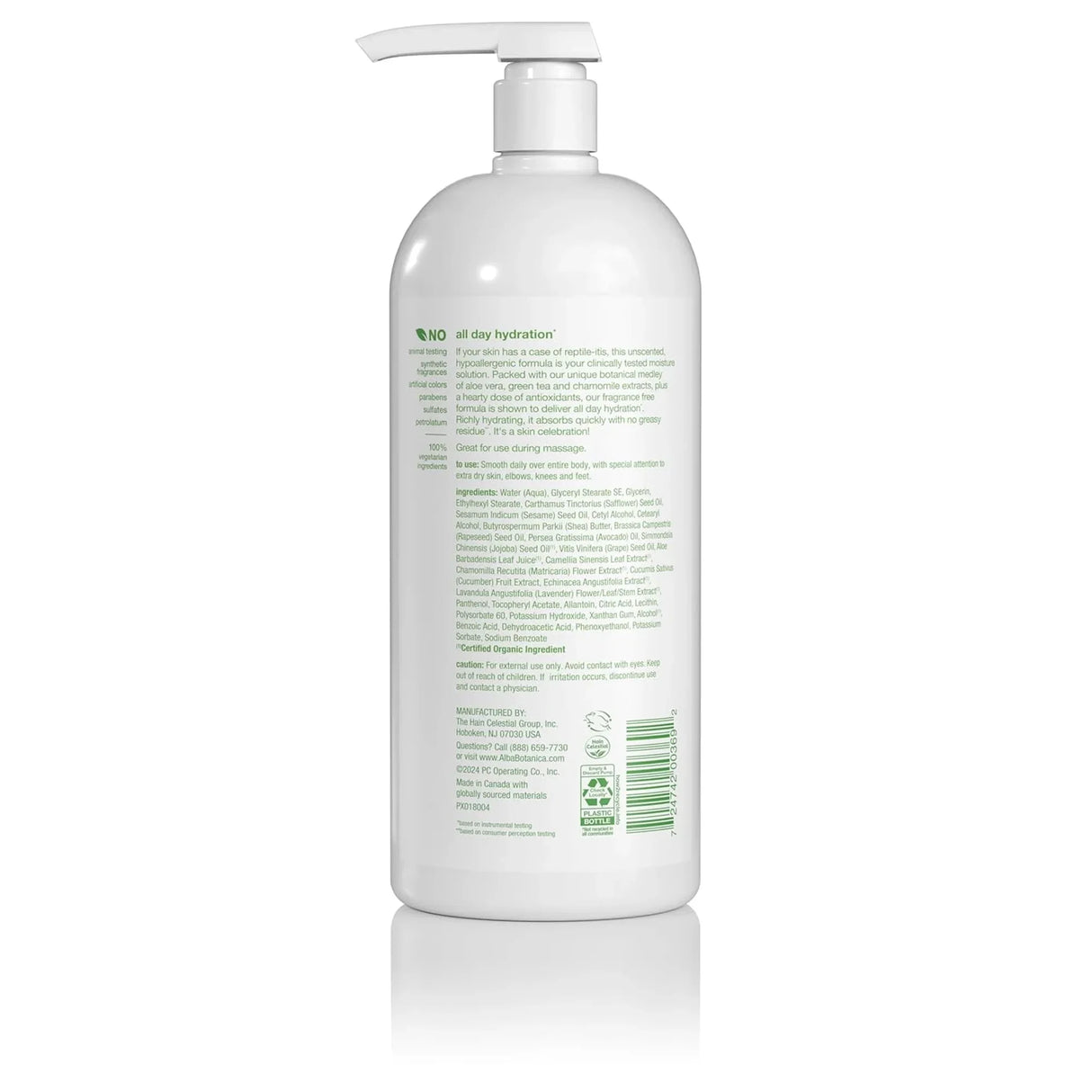 Alba Botanica Very Emollient Fragrance-Free Body Lotion (32 Fl Oz)