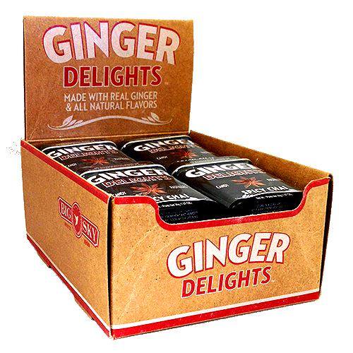 Ginger Delights Ginger Mint Spicy Chai Tea Bags - 12-Pack of 1.07 Oz - Cozy Farm