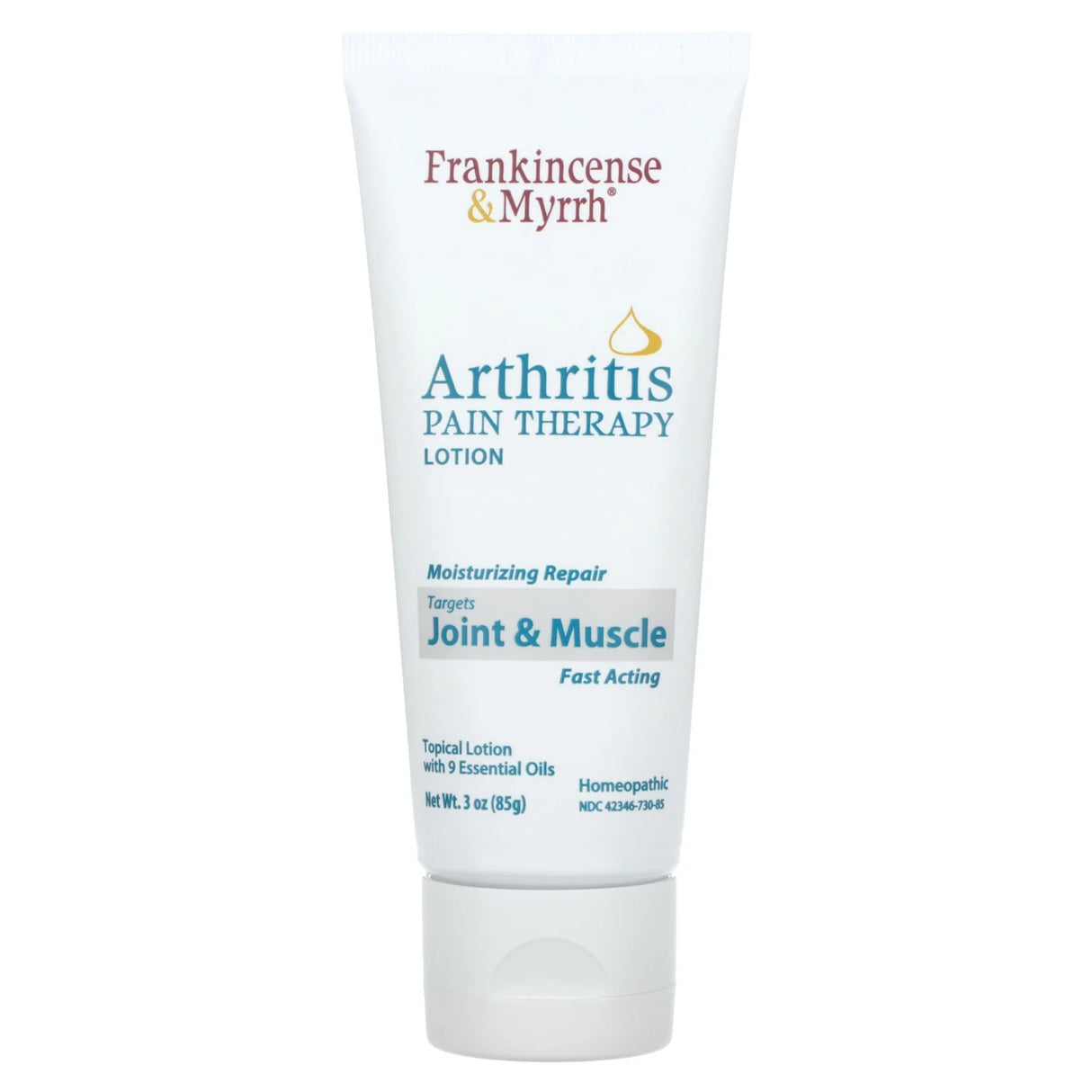 Frankincense & Myrrh Arthritis Pain Relief Lotion, 3 oz - Natural Joint Therapy