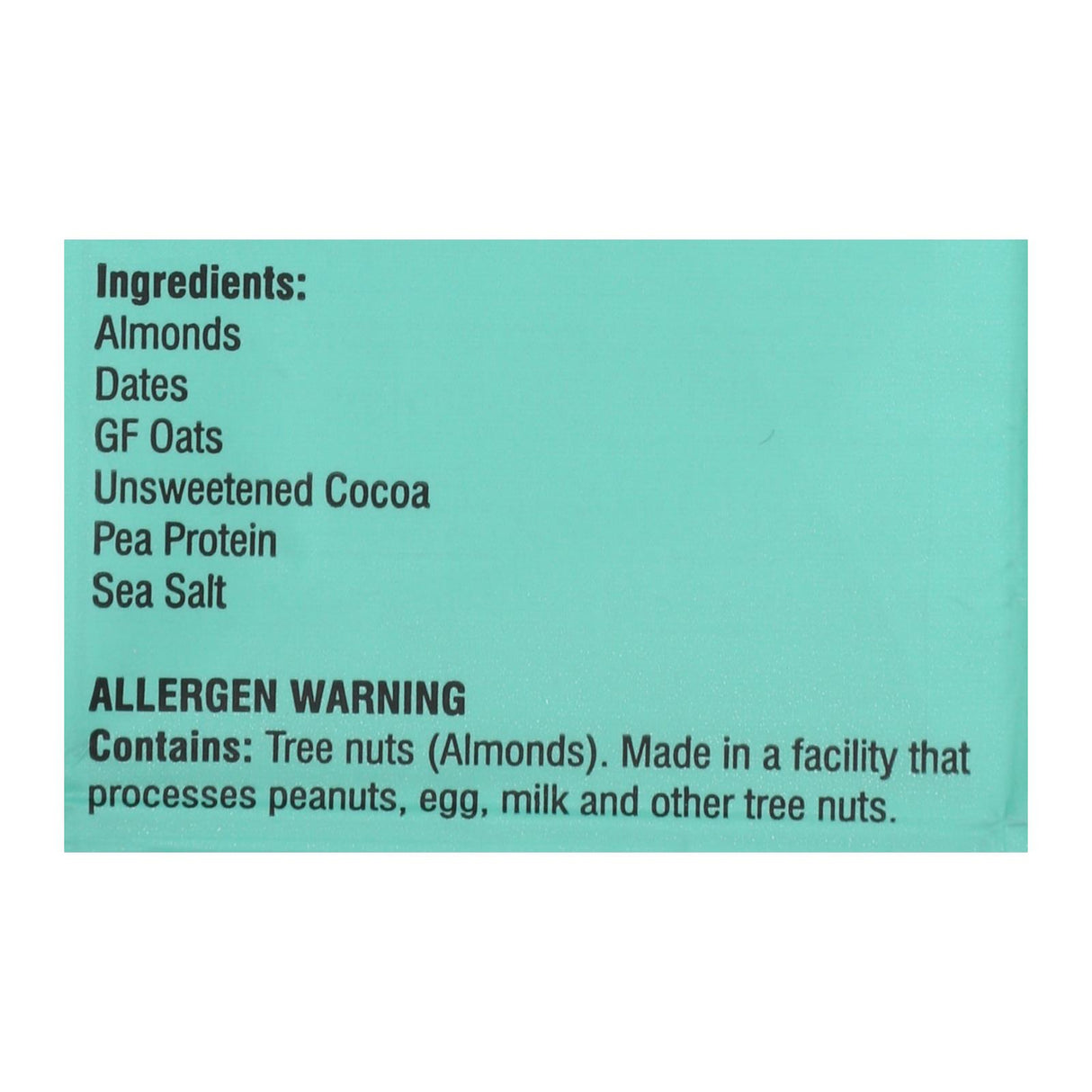 Kize Concepts - Energy Bar Almond Chocolate Sea Salt (Pack of 10 1.5 Oz) - Cozy Farm