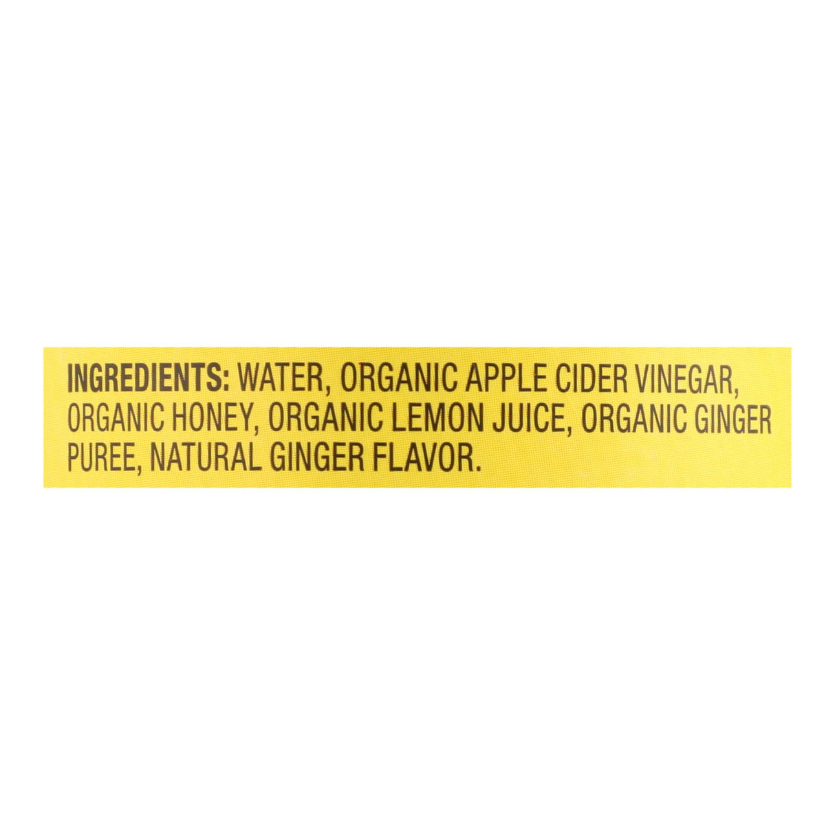 Bragg Apple Cider Vinegar Ginger Lemon Honey Refresh 16 FL OZ - Case of 12 - Cozy Farm
