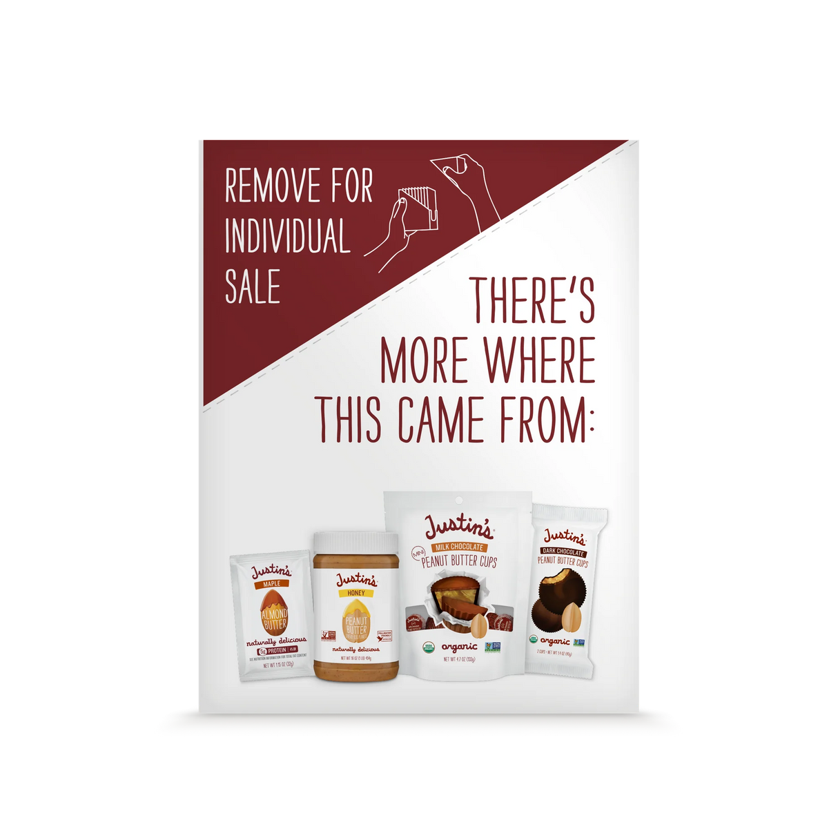 Justin's Almond Butter - Classic: 10-Pack, 1.15 Oz. Each