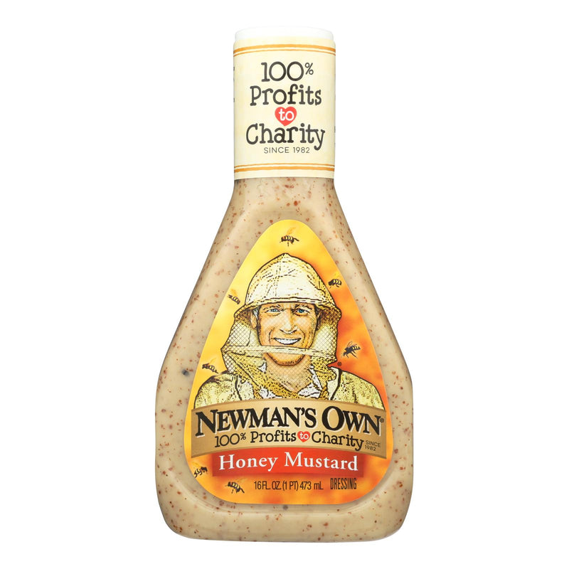 Newman's Own Honey Mustard Dressing - 16 Oz. Pack of 6 - Cozy Farm 