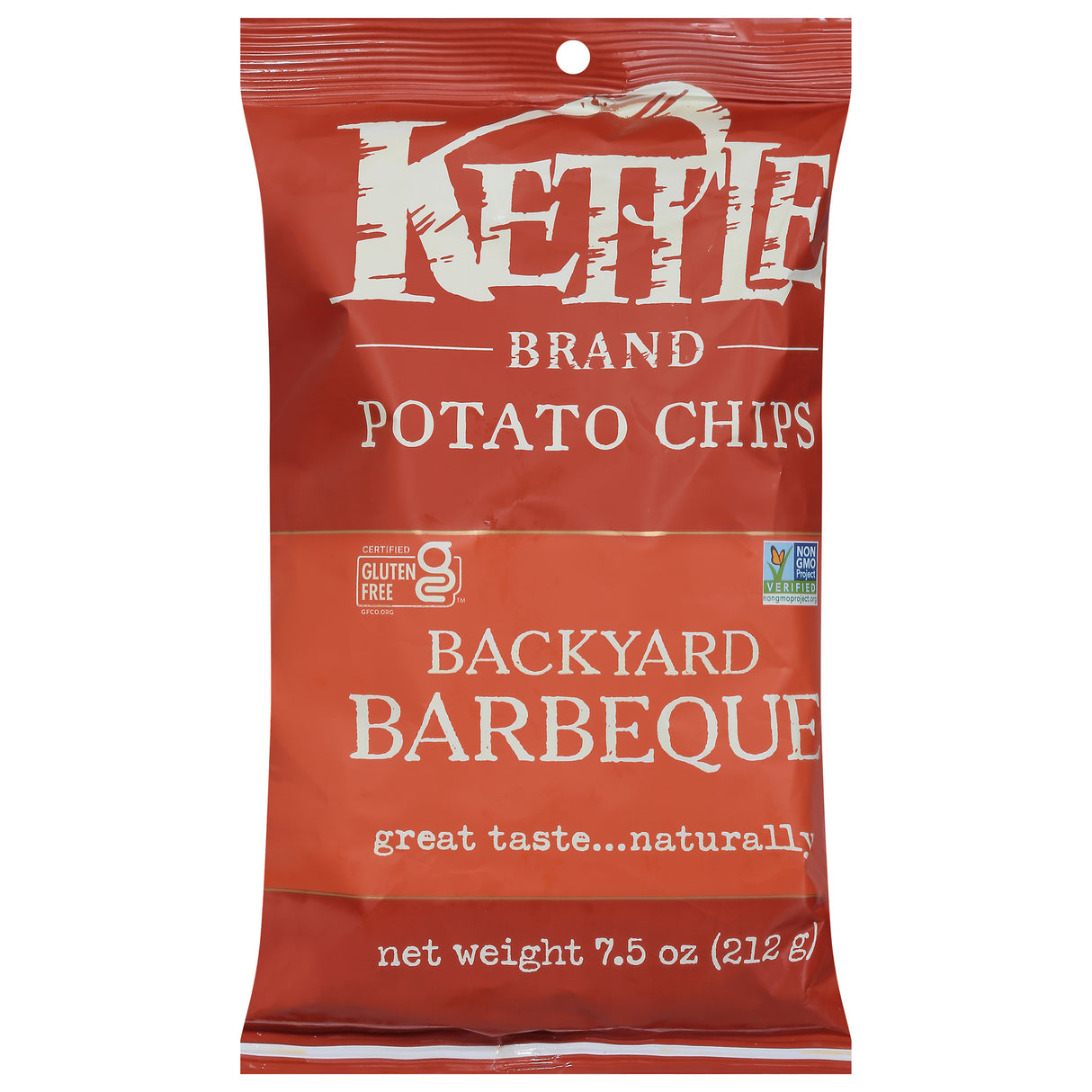 Kettle Brand Backyard BBQ Potato Chips, 12 x 7.5 Oz Bags - Cozy Farm