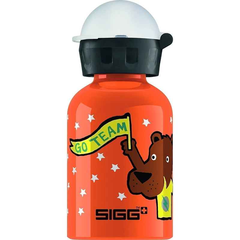 Sigg - Water Bottle - Go Team Bear Elephant - Case Of 6 -0.3 Liter - Cozy Farm 