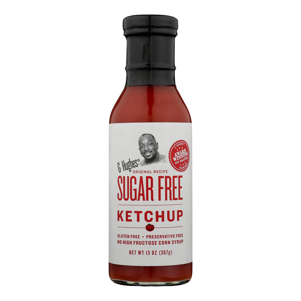 G Hughes Sugar-Free Ketchup, 13 Oz Each (Pack of 6) - Cozy Farm