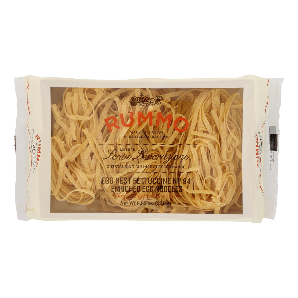 Rummo Pasta Fettuccine Egg Nest - 8.82 Oz (Case of 12) - Cozy Farm