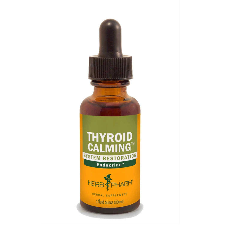 Herb Pharm - Thyroid Calming Compound  - 1 Fl Oz - Cozy Farm 