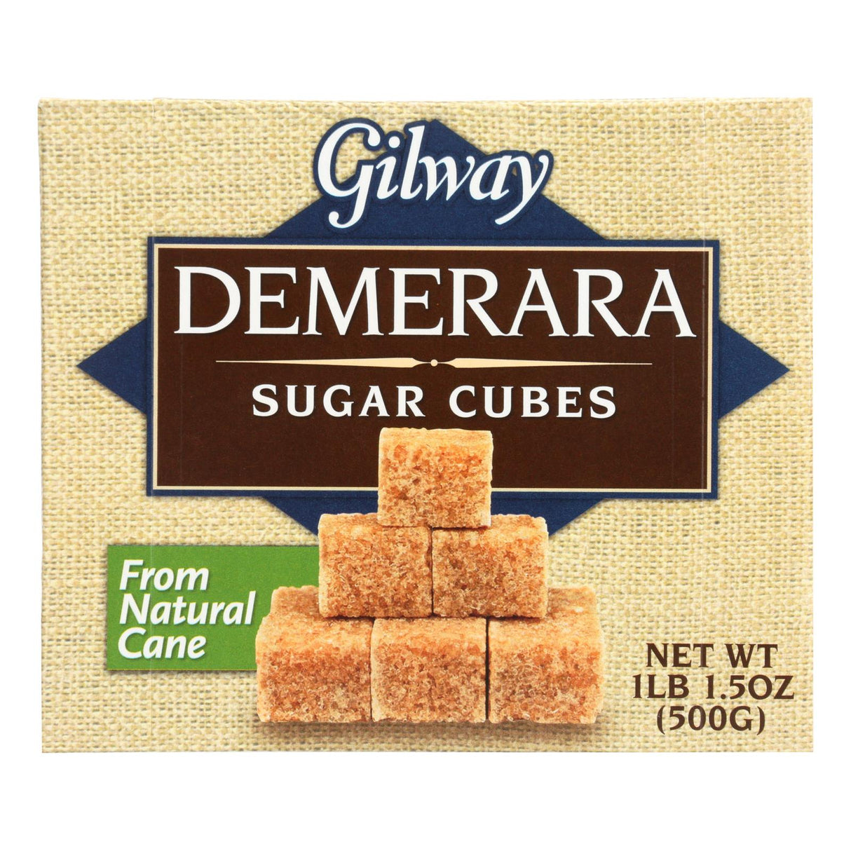 Gilway Demerara Sugar Cubes - Sweetener Delight for Coffee, Tea, and Cocktails - 10 Pack - 17.5 Oz. - Cozy Farm