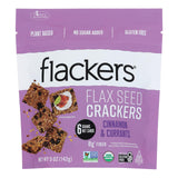 Doctor In The Kitchen Organic Flax Seed Crackers - Cinnamon & Currants - 5oz - Cozy Farm 