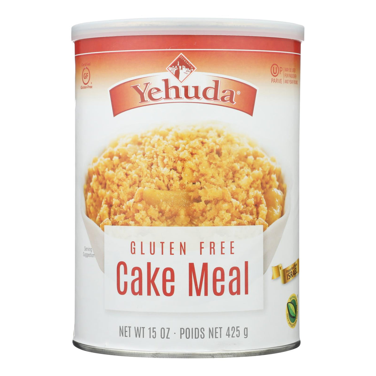 Yehuda Gluten Free Passover Cake Meal - 15 Oz (Case of 12) - Cozy Farm