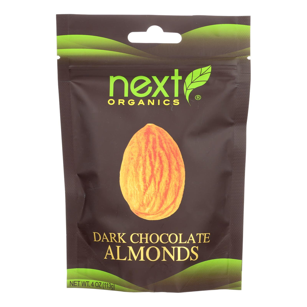 Next Organics Organic Dark Chocolate Almonds 4 Oz. (Case of 6) - Cozy Farm
