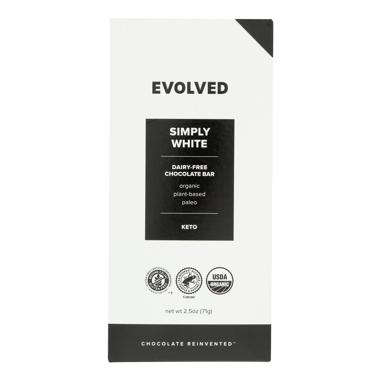 Evolved Keto White Cashews - Case of 8 - 2.5 oz - Cozy Farm