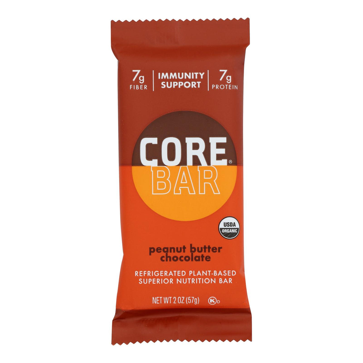 Core Foods Bar Proboi Peanut Butter Chocolate - 8 x 2 Oz Bars - Cozy Farm