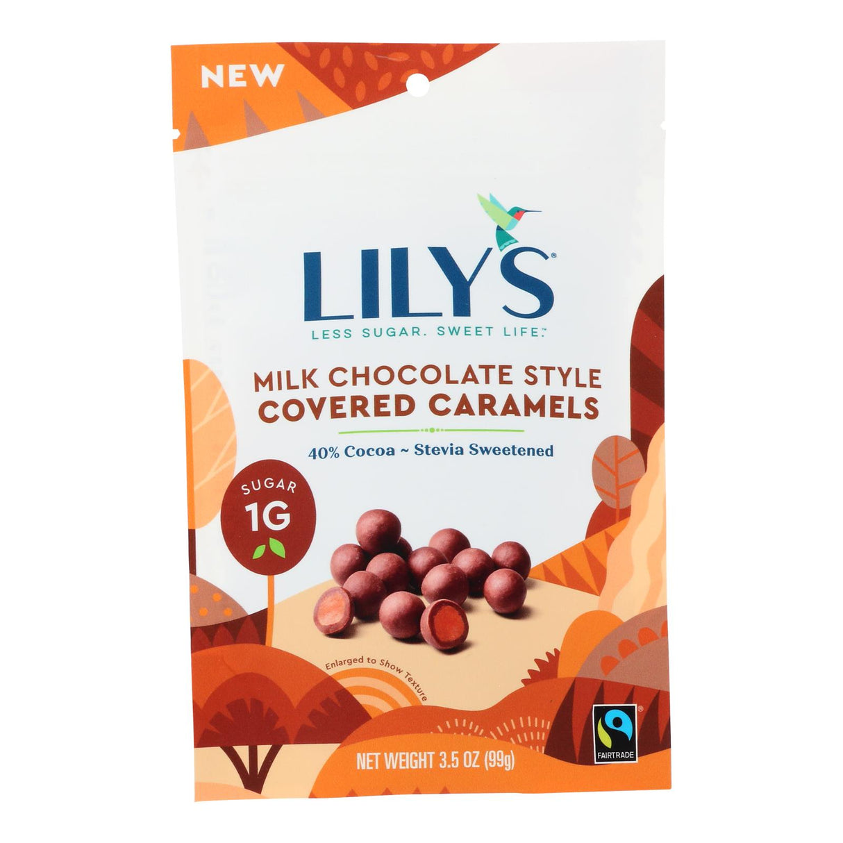 Lily's Creamy Milk Chocolate Style Stevia Sweetener (Pack of 12 - 3.5 Oz) - Cozy Farm