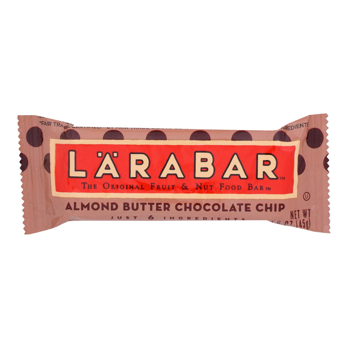 Larabar Almond Butter Chocolate Chip Fruit & Nut Energy Bar - 16 Pack, 1.6 Oz. Each - Cozy Farm
