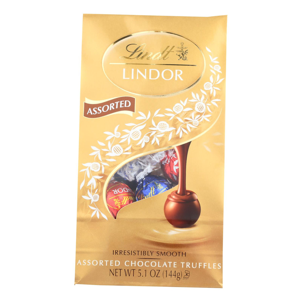 Lindt Swiss Luxury Chocolate Truffles, Case of 6 - 5.1 Oz Bags - Cozy Farm