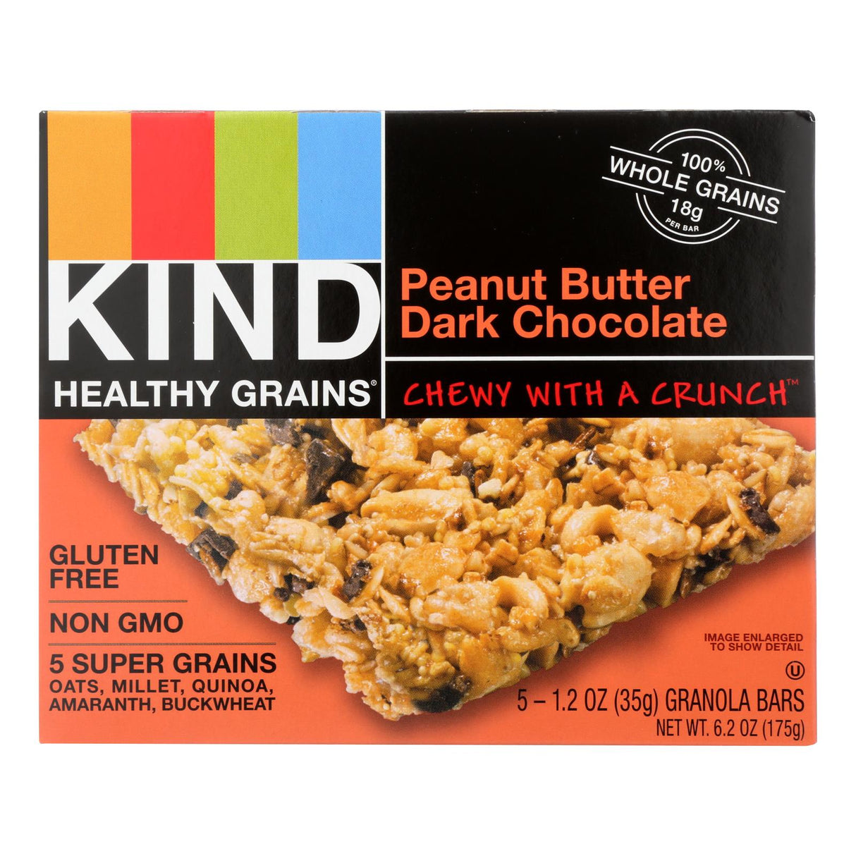KIND Bar Granola Bars - Peanut Butter & Chocolate - 5/1.2 Oz - Case of 8 - Cozy Farm