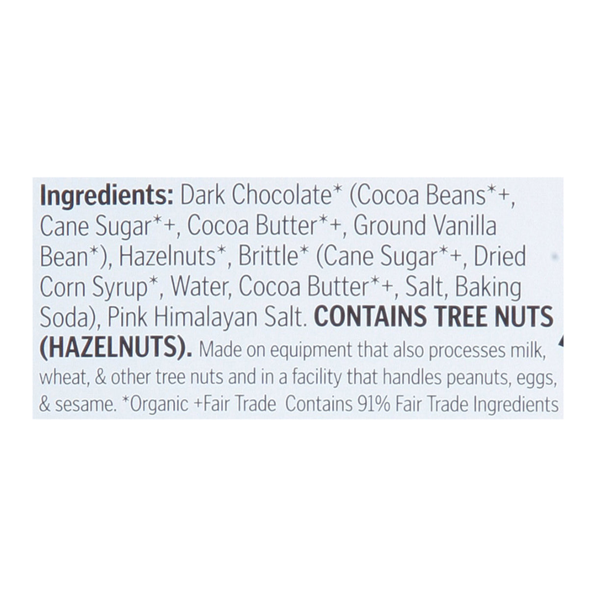 Theo Chocolate Bar Ntcrkr Brttle 55% - 2.8 Oz - Case of 12 - Cozy Farm