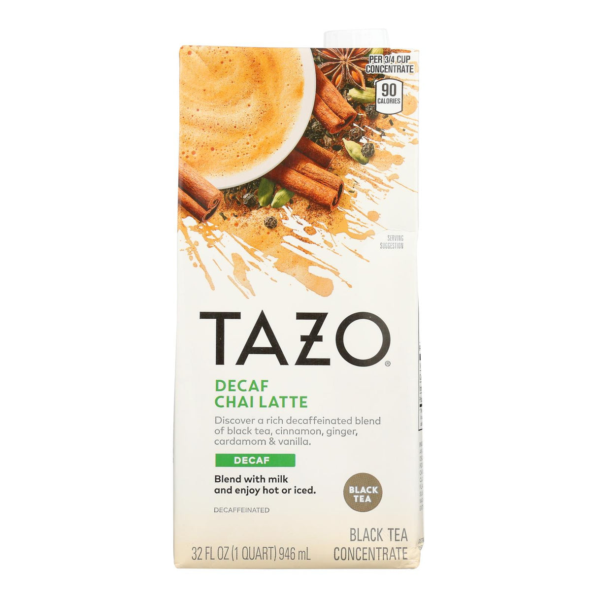 Tazo Decaf Chai Latte Tea 6-Pack 32 fl. oz. - Cozy Farm