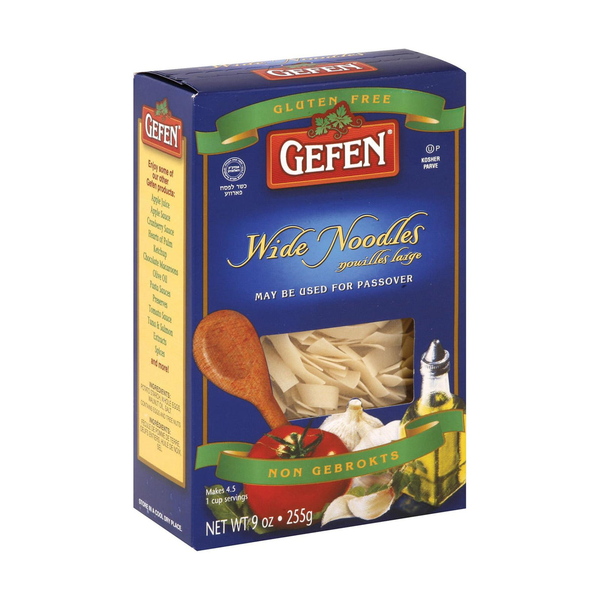 Gefen Wide Noodles - 9 Oz. - Pack of 12 - Cozy Farm