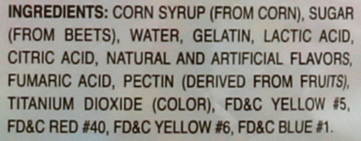 Albanese Gummi Mini Neon Worms - 4.5 lb Case - Cozy Farm