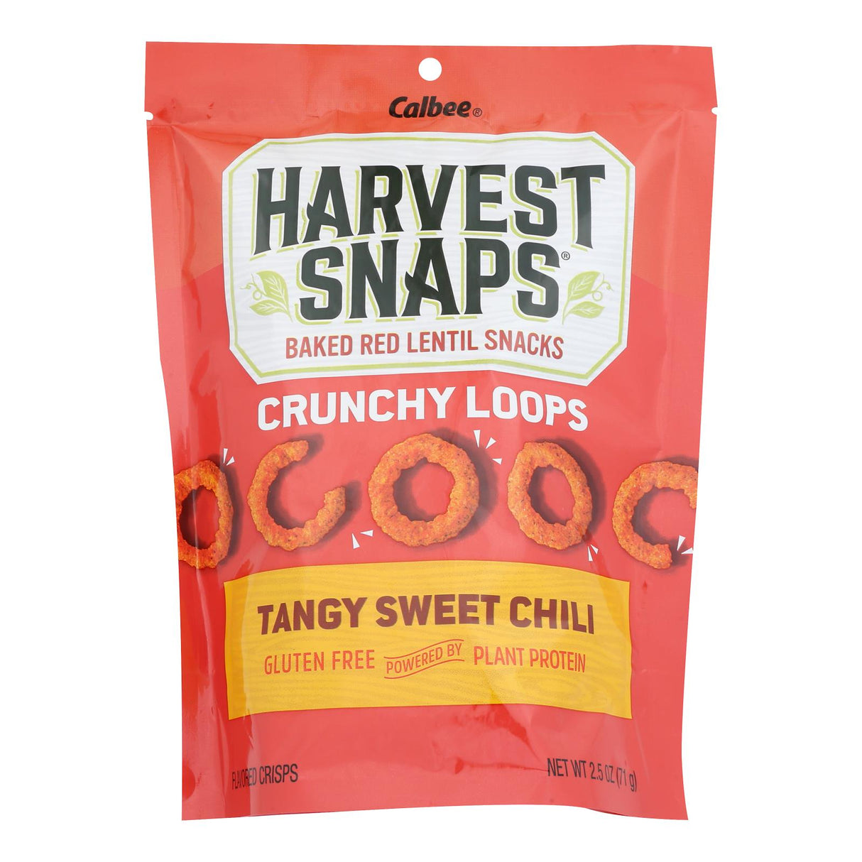 Harvest Snaps Crunch Loops Sweet Chili 2.5oz, Pack of 12 - Cozy Farm