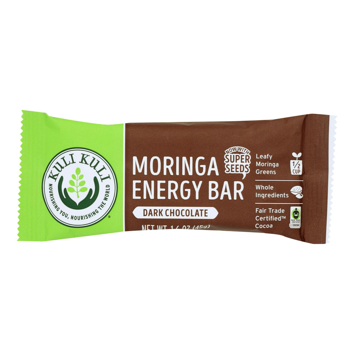 Kuli Bar Dark Chocolate, 12 ct. 1.6 Oz. Box - Cozy Farm