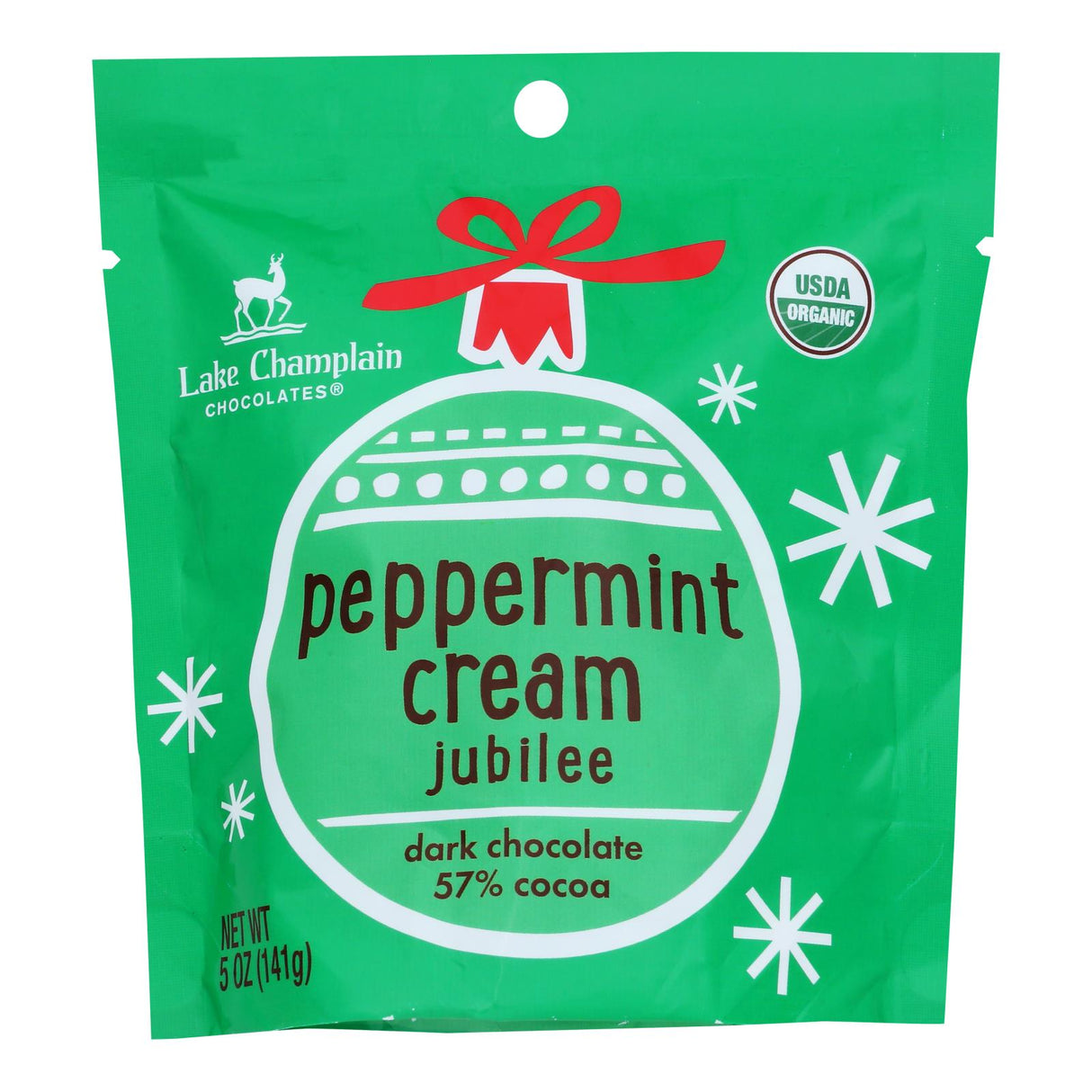 Lake Champlain Chocolates Chocolate Peppermint Jubilee, 5 oz - Cozy Farm