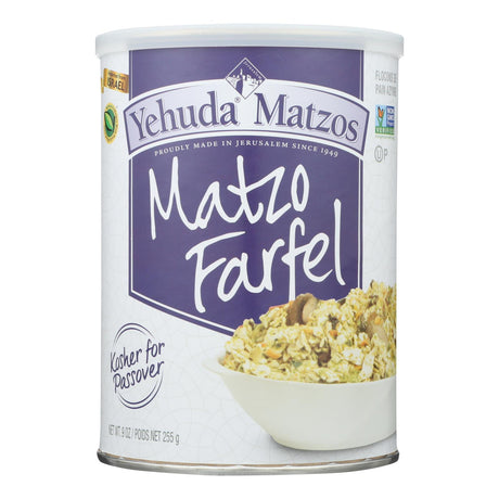 Yehuda Farfel Passover Matzo, 12-Pack, 9 Oz - Cozy Farm 