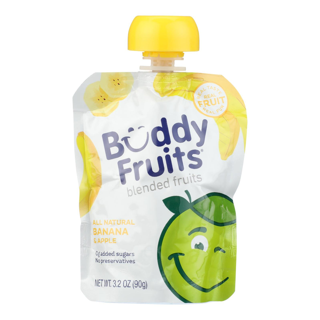 Buddy Fruits Originals Banana Apple, 3.2 Oz, Case of 18 - Cozy Farm