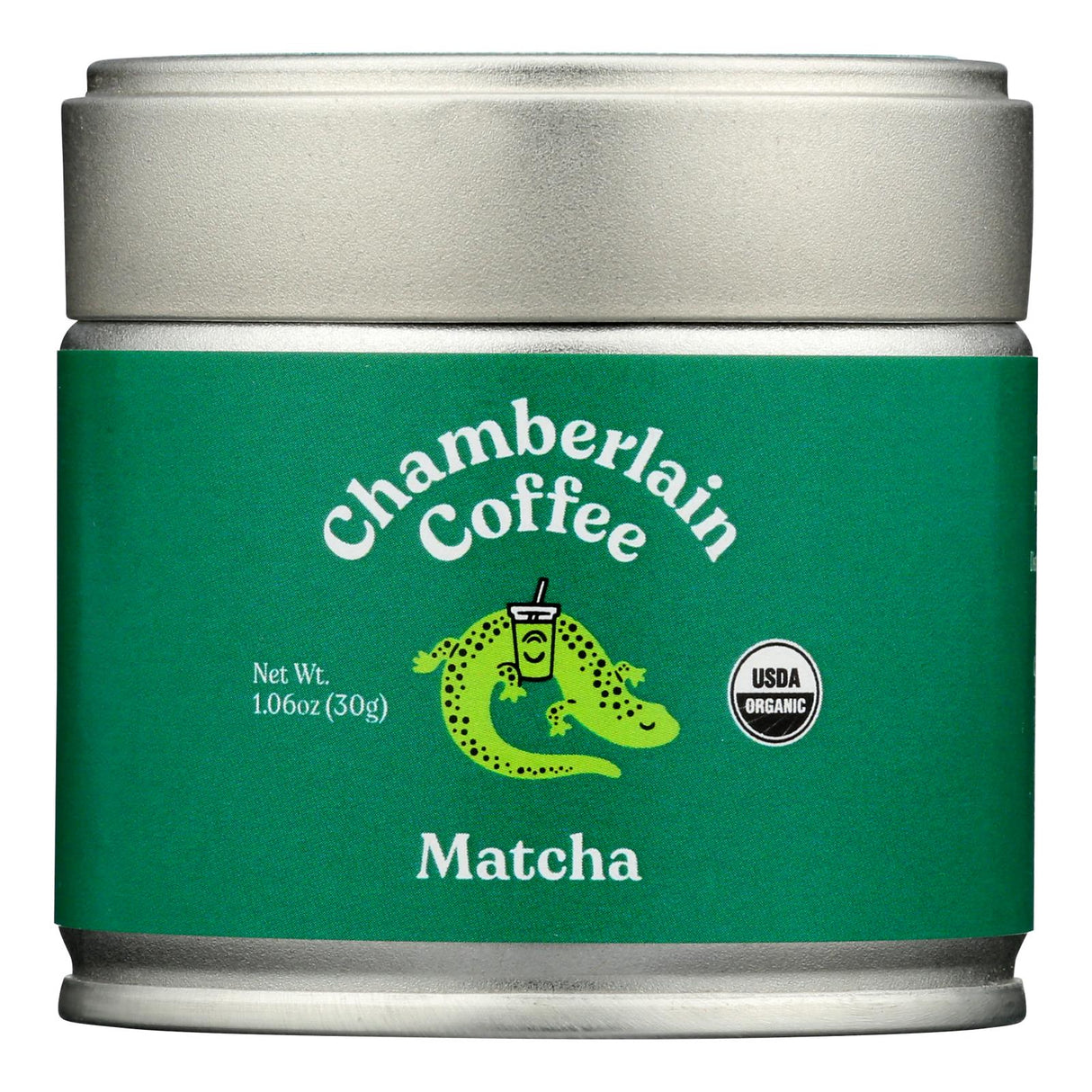 Chamberlain Coffee Organic Matcha Salamander: Premium Matcha for Smooth, Energizing Drinks (1 Oz., 12-Pack) - Cozy Farm