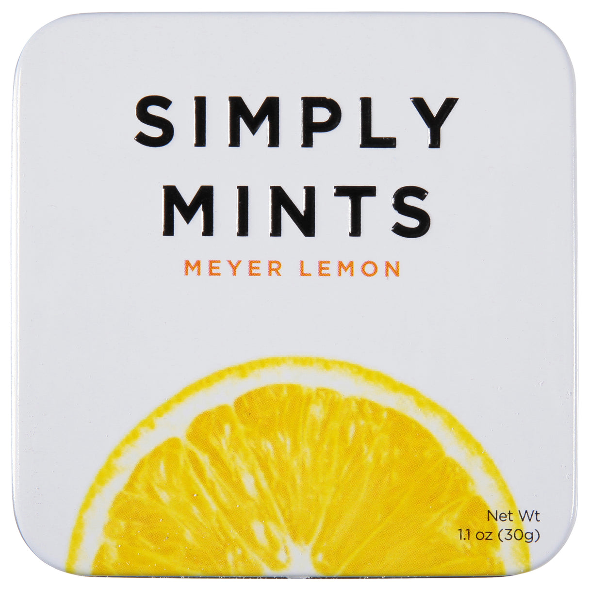 Meyer Lemon Simply Gum - Case of 6 - 1.1 oz - Cozy Farm
