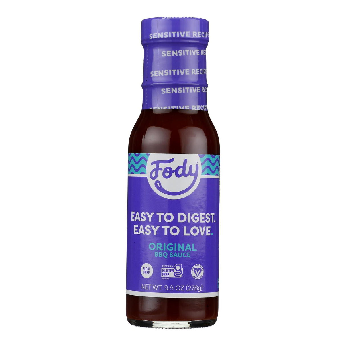Fody Food Company BBQ Sauce Original, 9.08 Ounces (Case of 6) - Cozy Farm