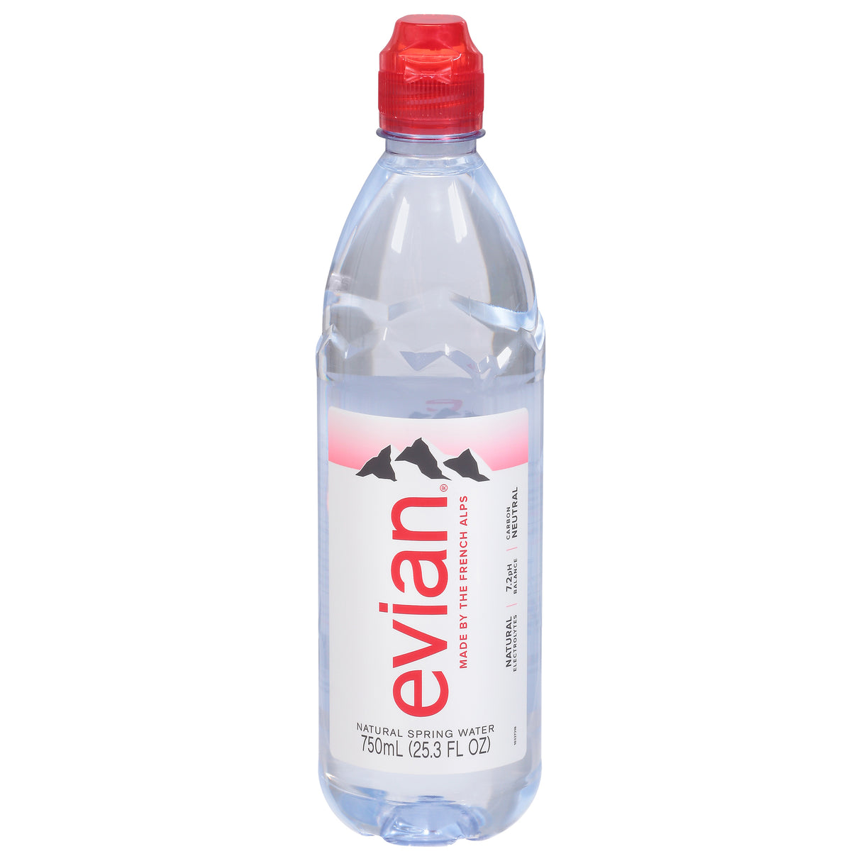 Evian Natural Spring Water - 25.4 Fl Oz - Pack of 12 - Cozy Farm