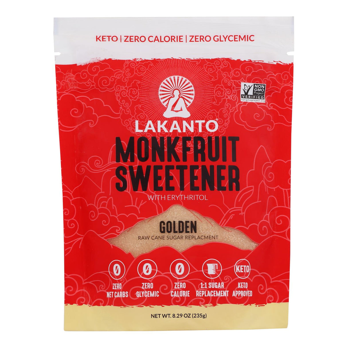 Lakanto Golden Monkfruit Sugar-Free Sweetener - 8.29 Oz - Cozy Farm