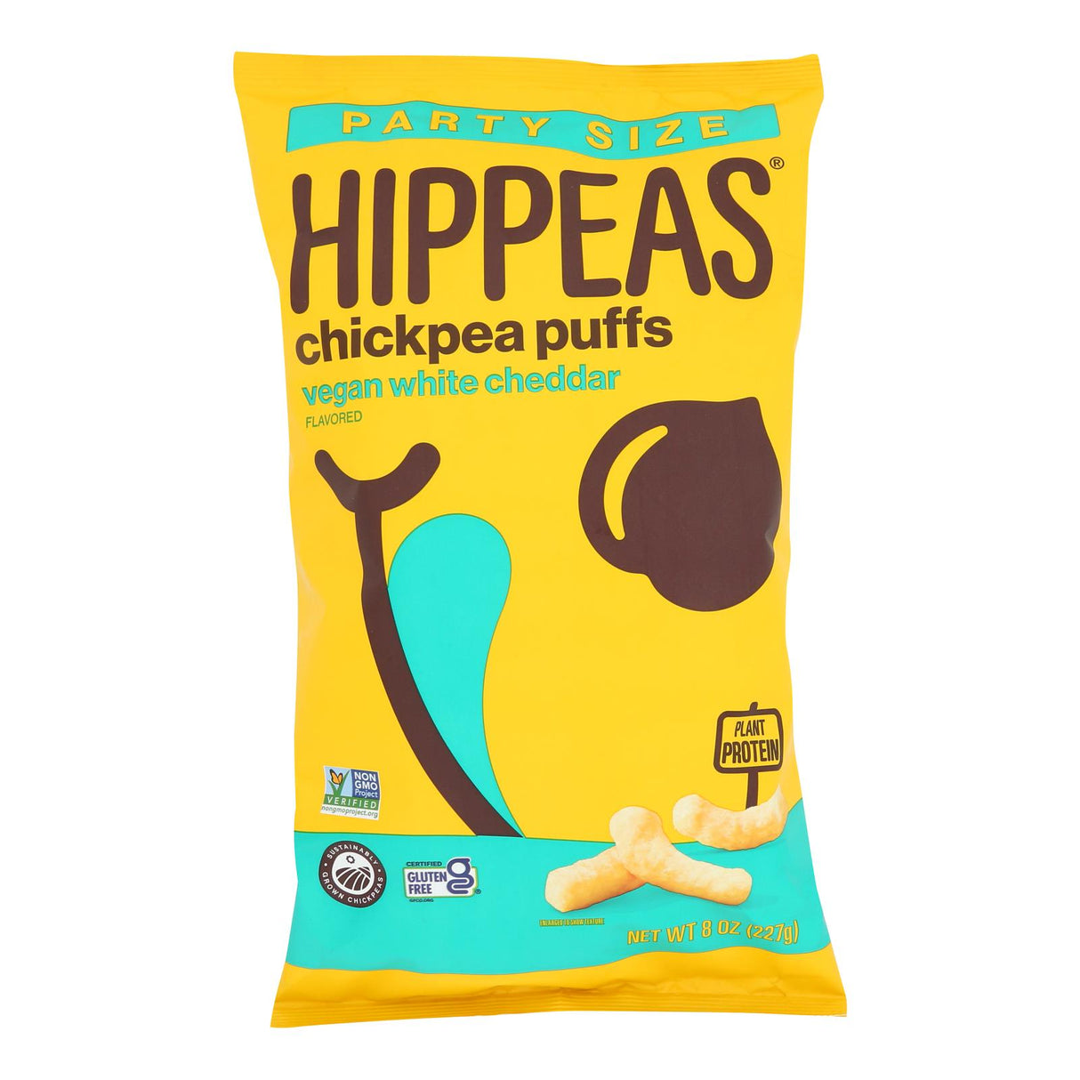 Hippeas White Cheddar Chickpea Puffs, 8 oz - Cozy Farm