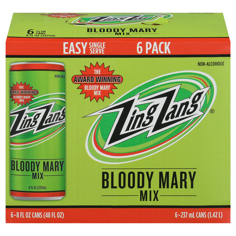 Zing Zang Cocktail Mix Bloody Mary - Case of 4-6, 7.5 Fluid Ounces - Cozy Farm 