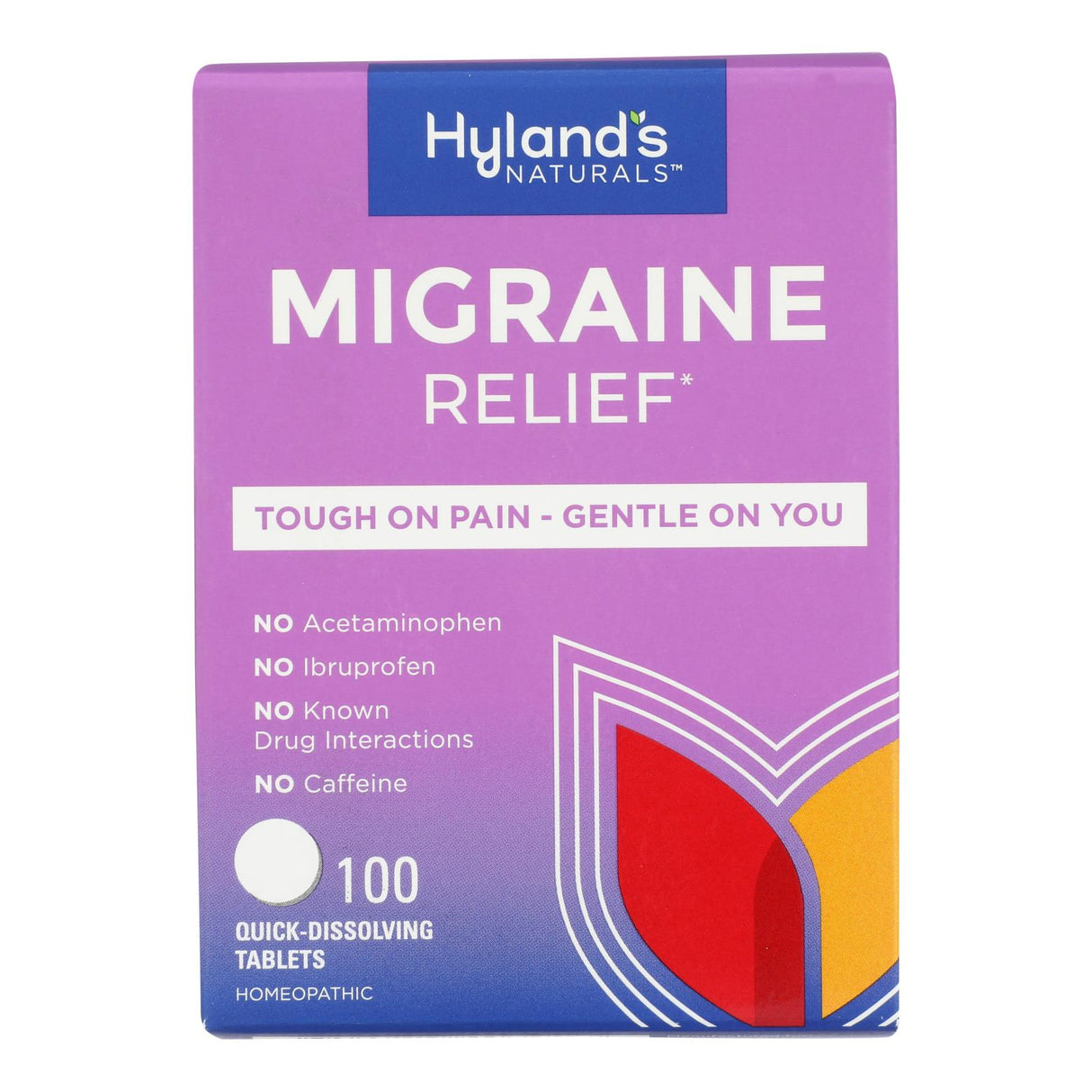 Hyland's Homeopathic Migraine Relief Tablets, 100 ct (Pack of 3) - Cozy Farm