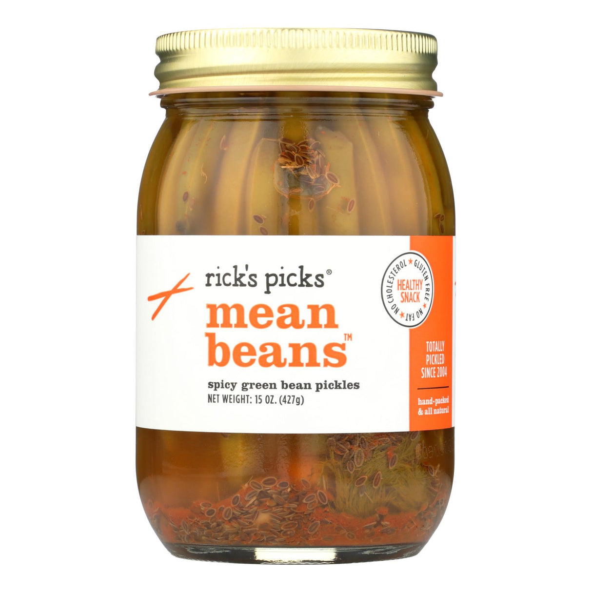 Rick's Picks Pickles Mean Beans 19 Oz. - Case of 6 - Cozy Farm