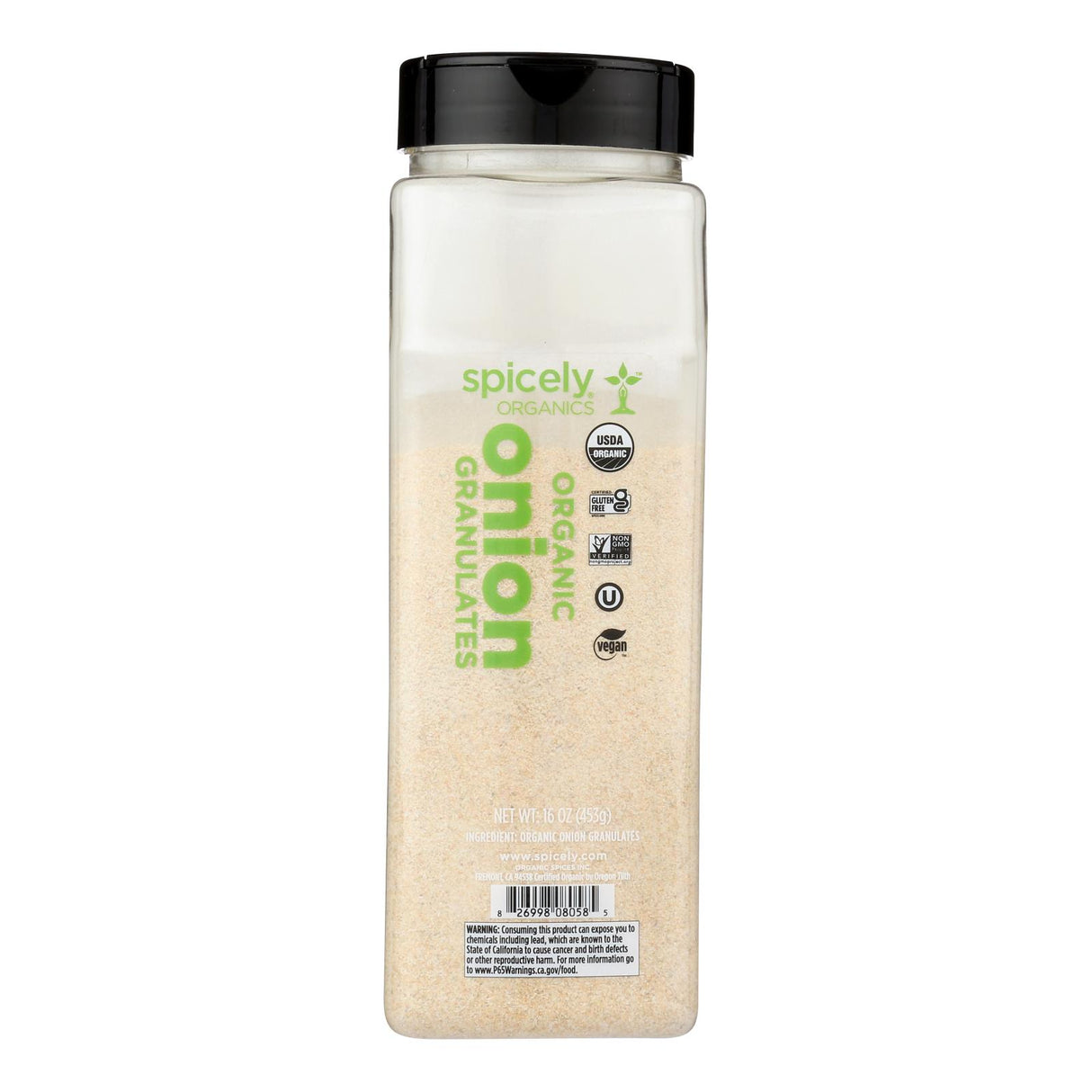 Spicely Organics Organic Onion Granules, 16 Ounces (Pack of 2) - Cozy Farm