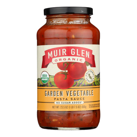 Muir Glen Organic Garden Veggie Pasta Sauce, 23.5 Fl. Oz - Cozy Farm 