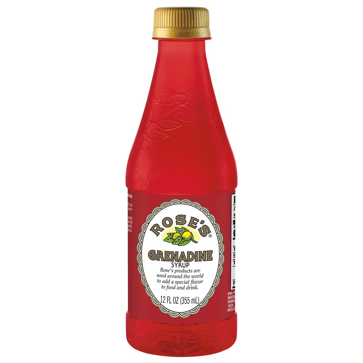 Rose's Mixed Fruity Grenadine Syrup - Case of 6 (12 Fl. Oz. Each) - Cozy Farm