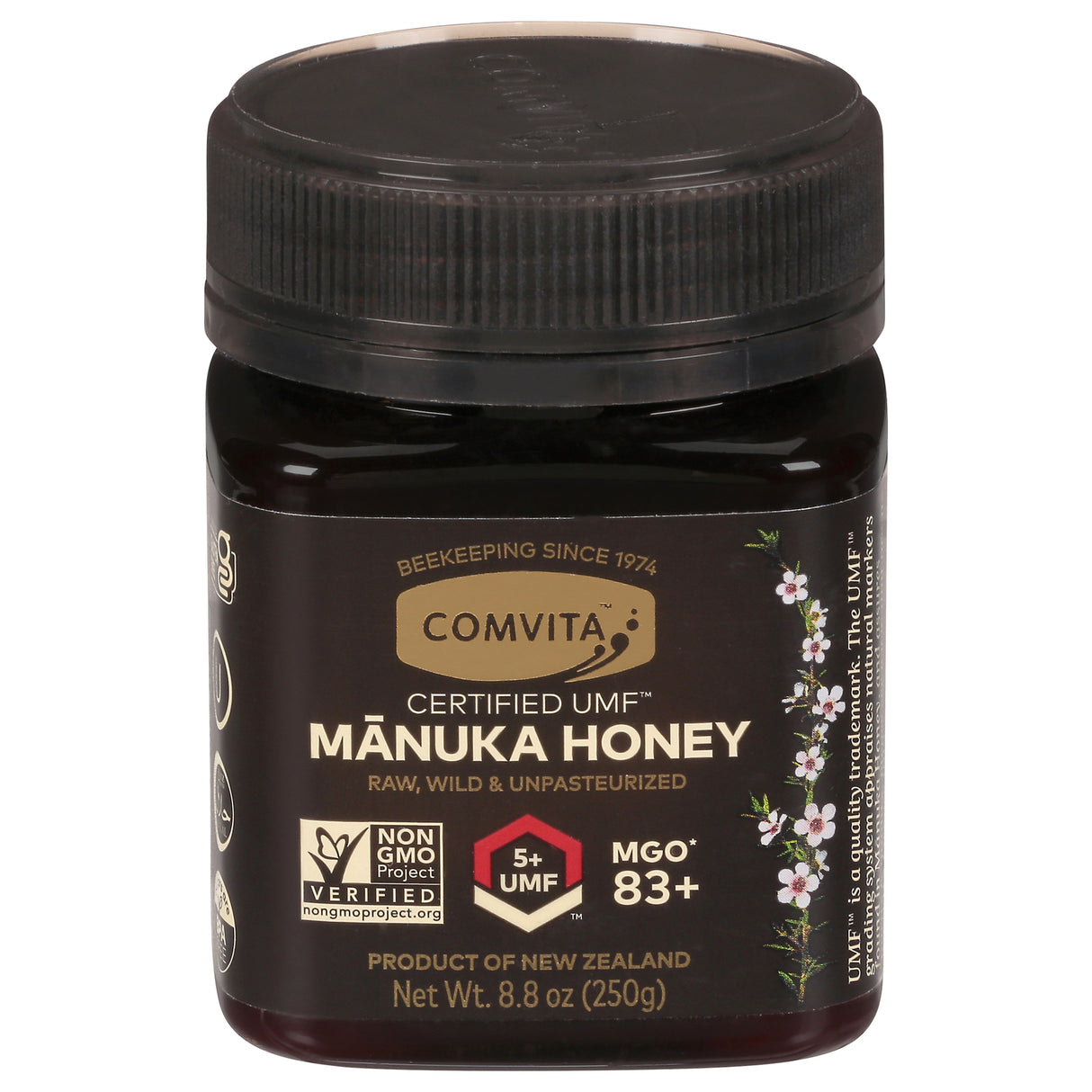 Comvita Raw Manuka Honey UMF 5+ 8.8 Oz | MGO 83+ - Cozy Farm