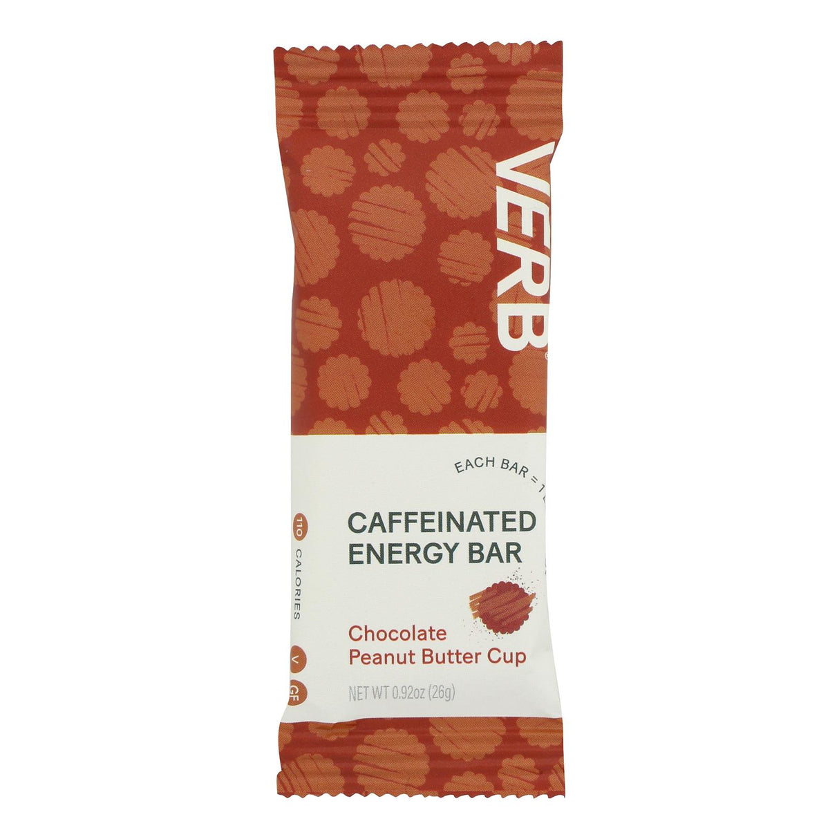 Verb Energy Energy Bar Chocolate Peanut Butter Cup, 0.92 Oz, 16 Pack - Cozy Farm