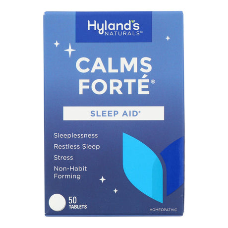 Hyland's Sleep Aid Calms Forte - 50 Tablets per Pack, 24 Packs - Cozy Farm 