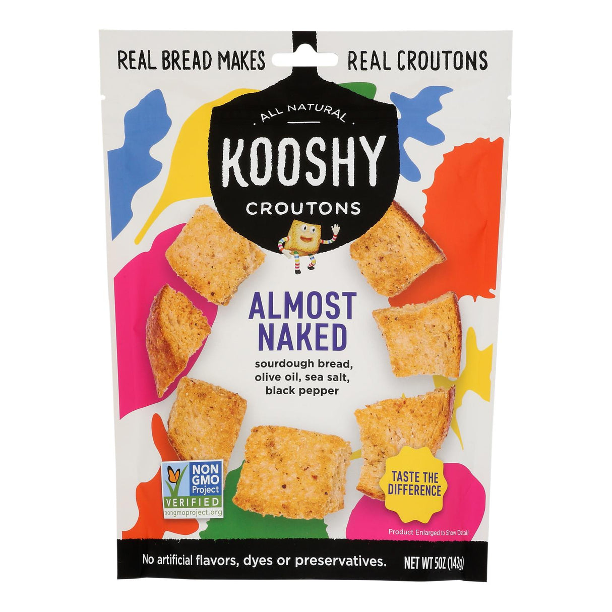 Kooshy Croutons - Almost Naked | 5 Oz | 6-Pack - Cozy Farm